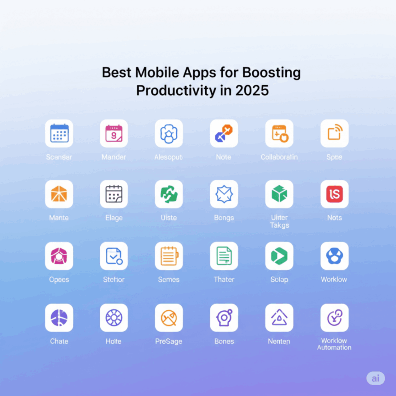 Best productivity apps 2025