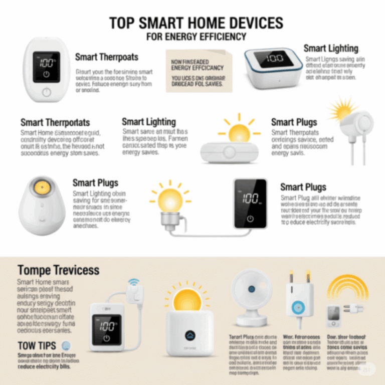 Top Smart Home Devices for Energy Efficiency