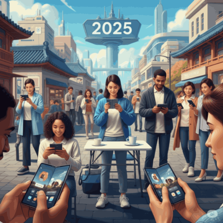 Foldable smartphones 2025