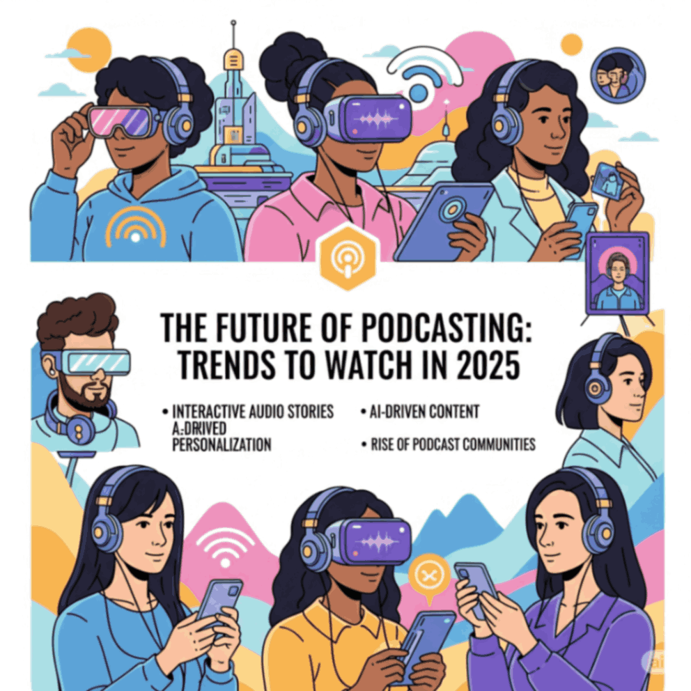 Podcasting trends 2025