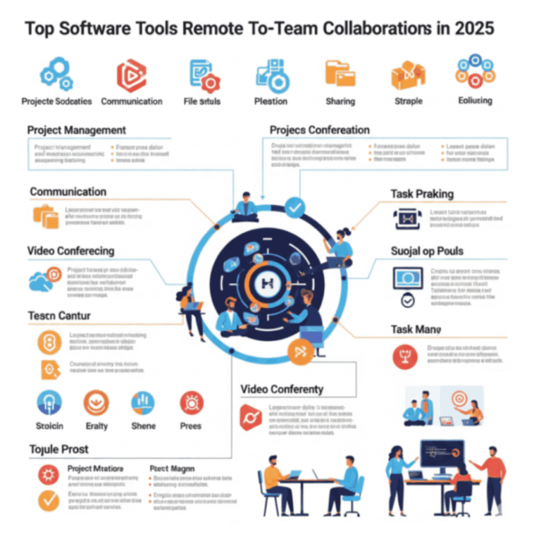 Top Software Tools for Remote Team Collaboration in 2025