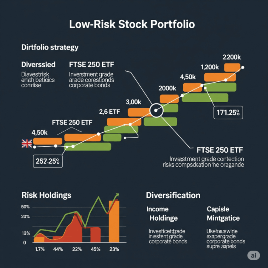 How to Build a Low-Risk Stock Portfolio in the UK low risk stock portfolio UK