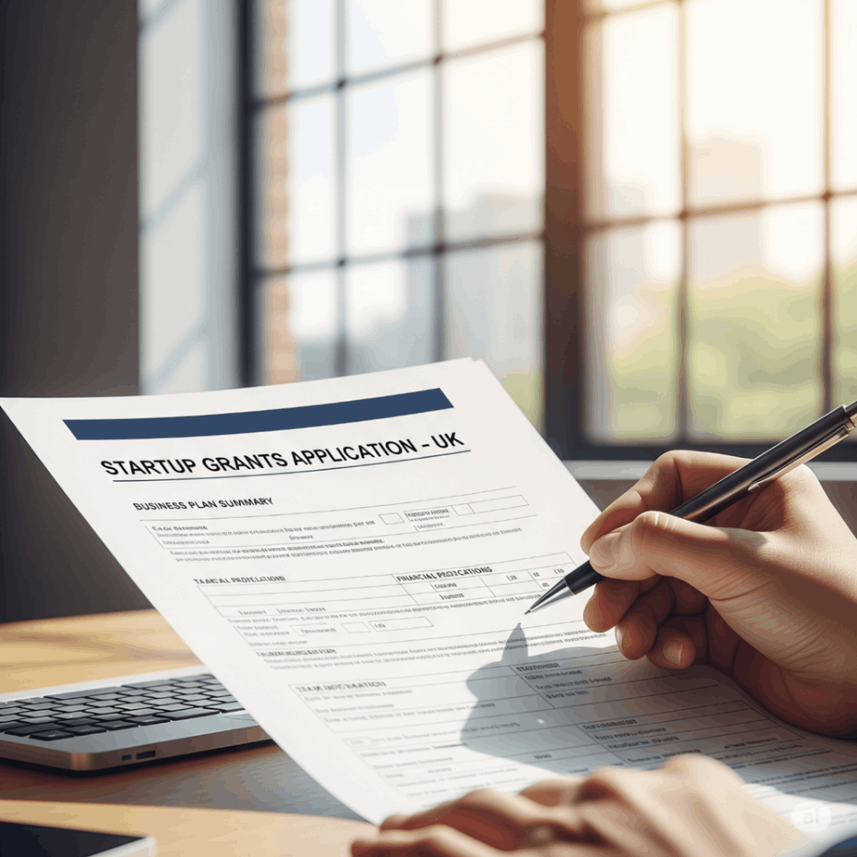 startup grants application UK