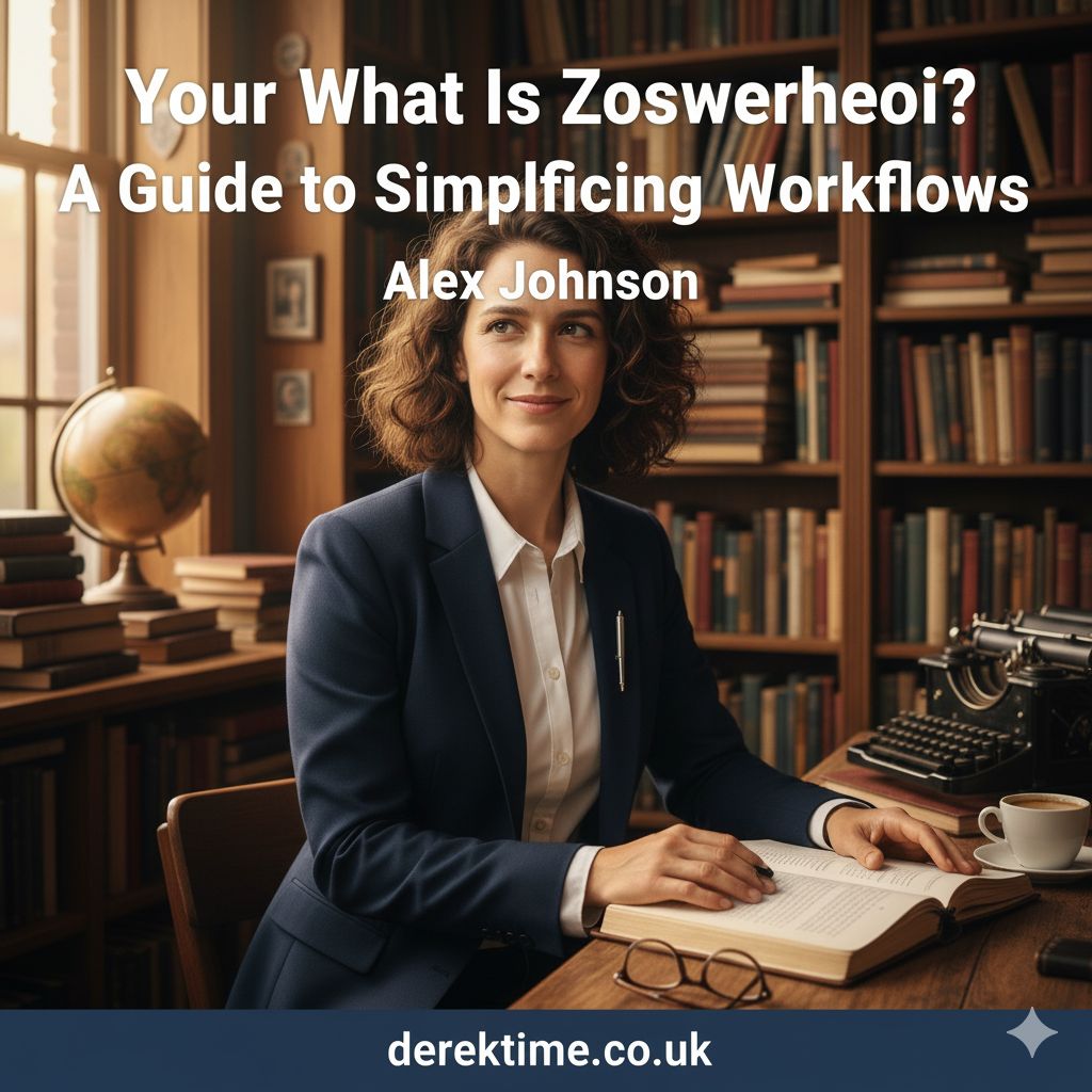What Is Zoswerheoi A Guide to Simplifying Workflows A diverse team collaborates around a whiteboard, using the zoswerheoi framework to map out a project with sticky notes and charts.