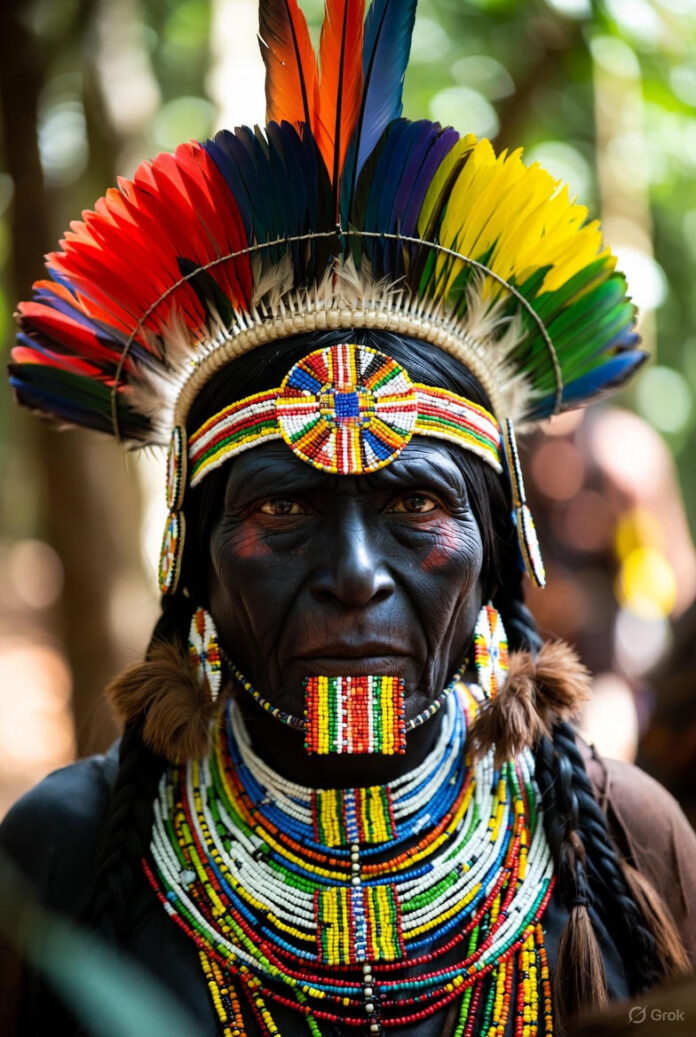 What Is Silpuri Guarani Everything You Need to Know Illustration of the Guarani indigenous community speaking Silpuri Guarani