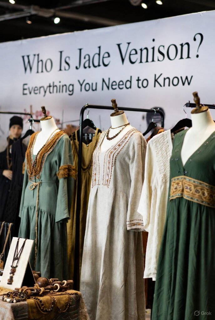 Photo of Jade Venison in a fashion setting