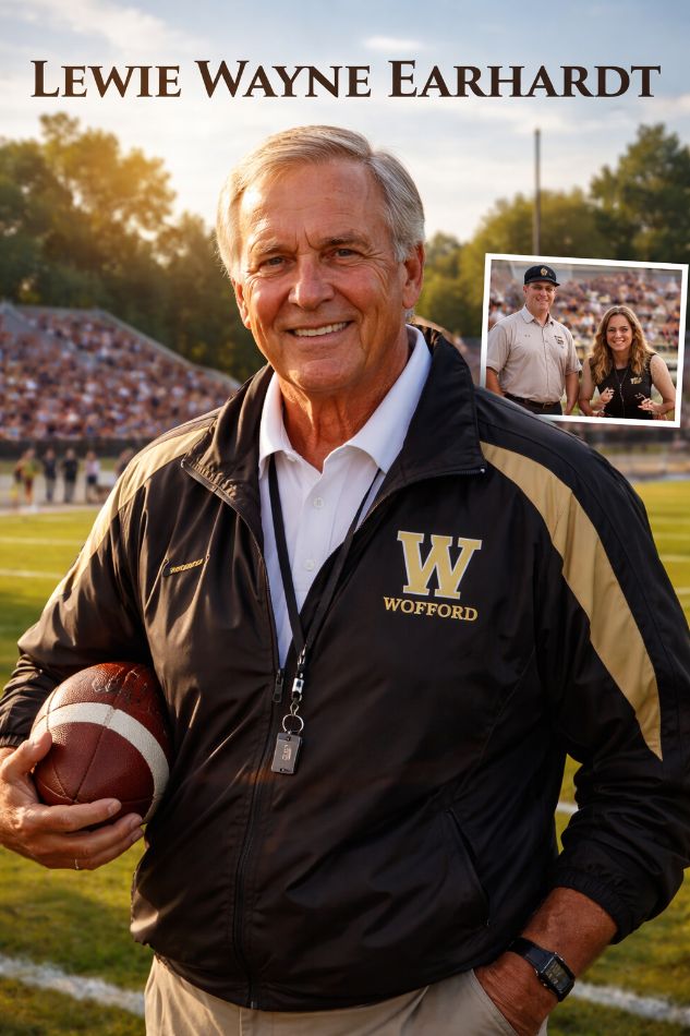 Lewie Wayne Earhardt Coach, Father, and Inspirational Figure Lewie Wayne Earhardt coaching basketball team.