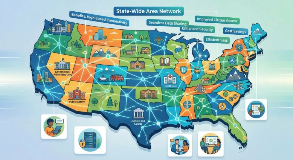 state wide area network