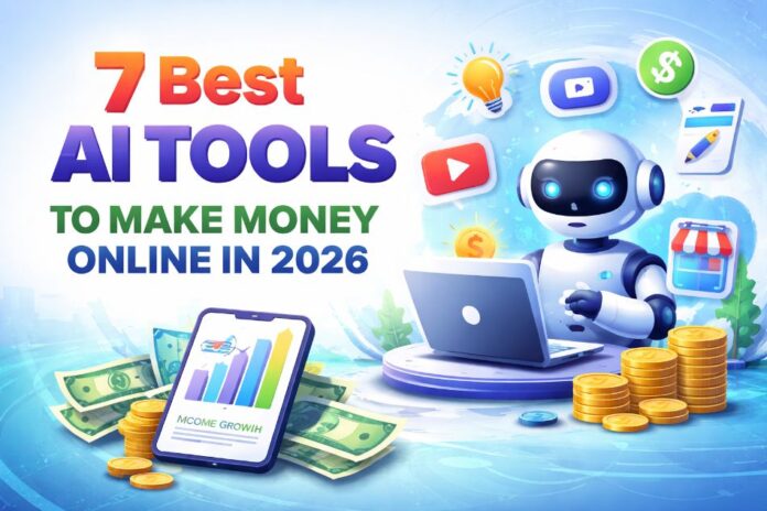 7 Best AI Tools to Make Money Online in 2026 AI tools for earning