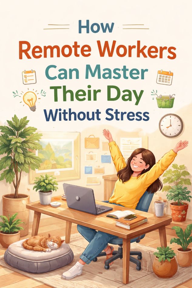 How Remote Workers Can Master Their Day Without Stress remote work productivity